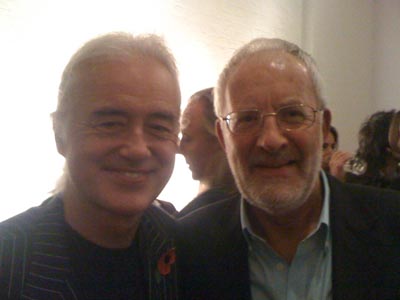 With Jimmy Page