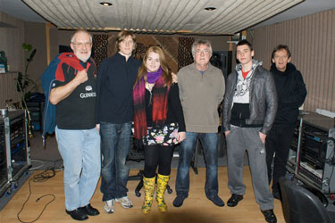 English Country Girl recording session 2010