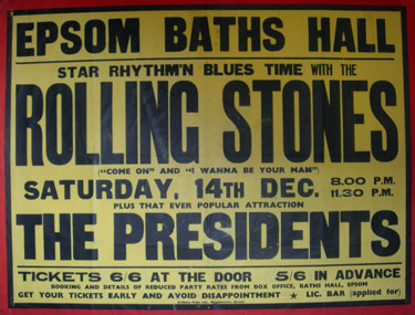 Stones & Presidents poster